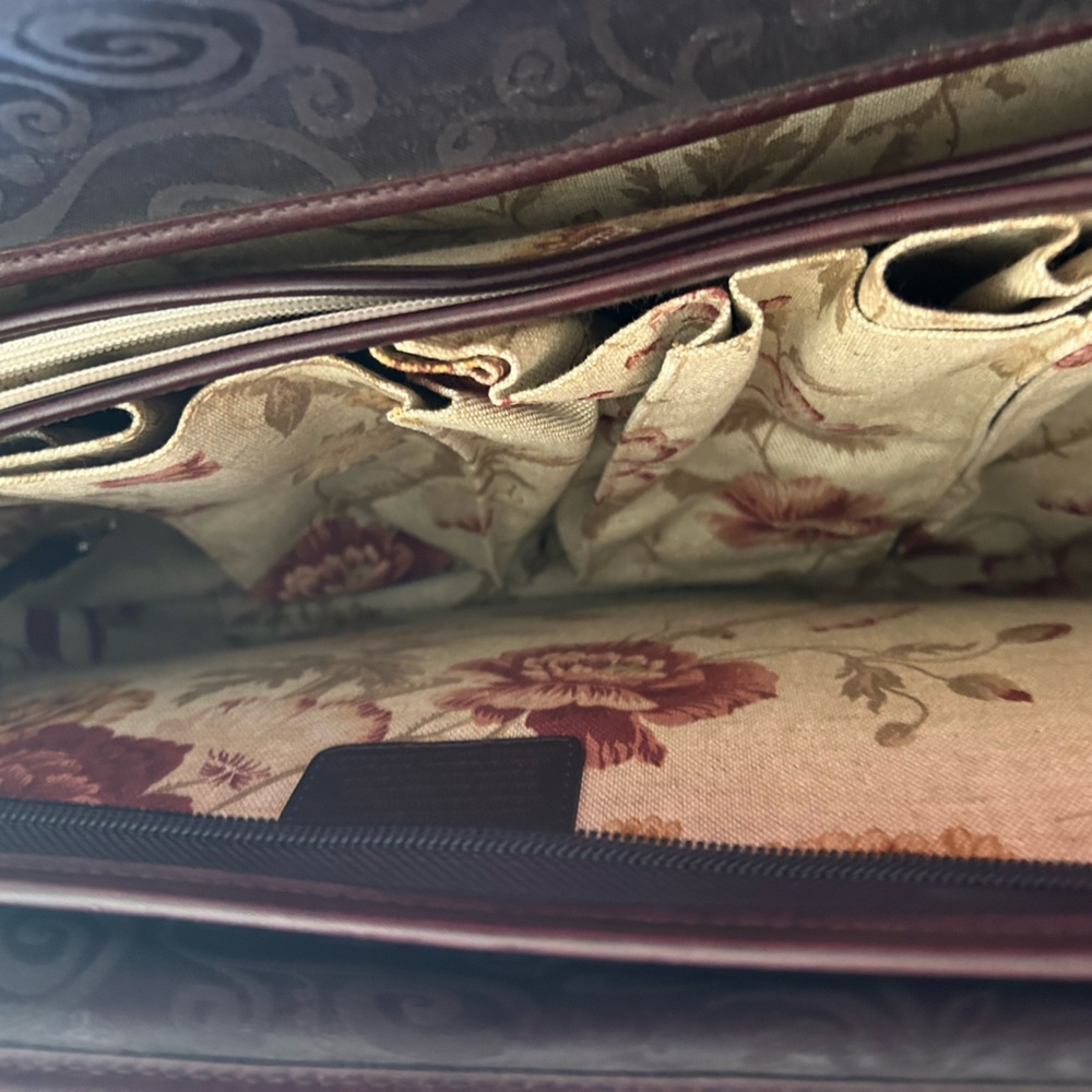 Brighton Travel Collection - Messenger Laptop Travel Bag Vintage - Picture 6 of 8